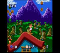 Bubsy in Claws Encounters the Furry Kind sur Nintendo Super Nes